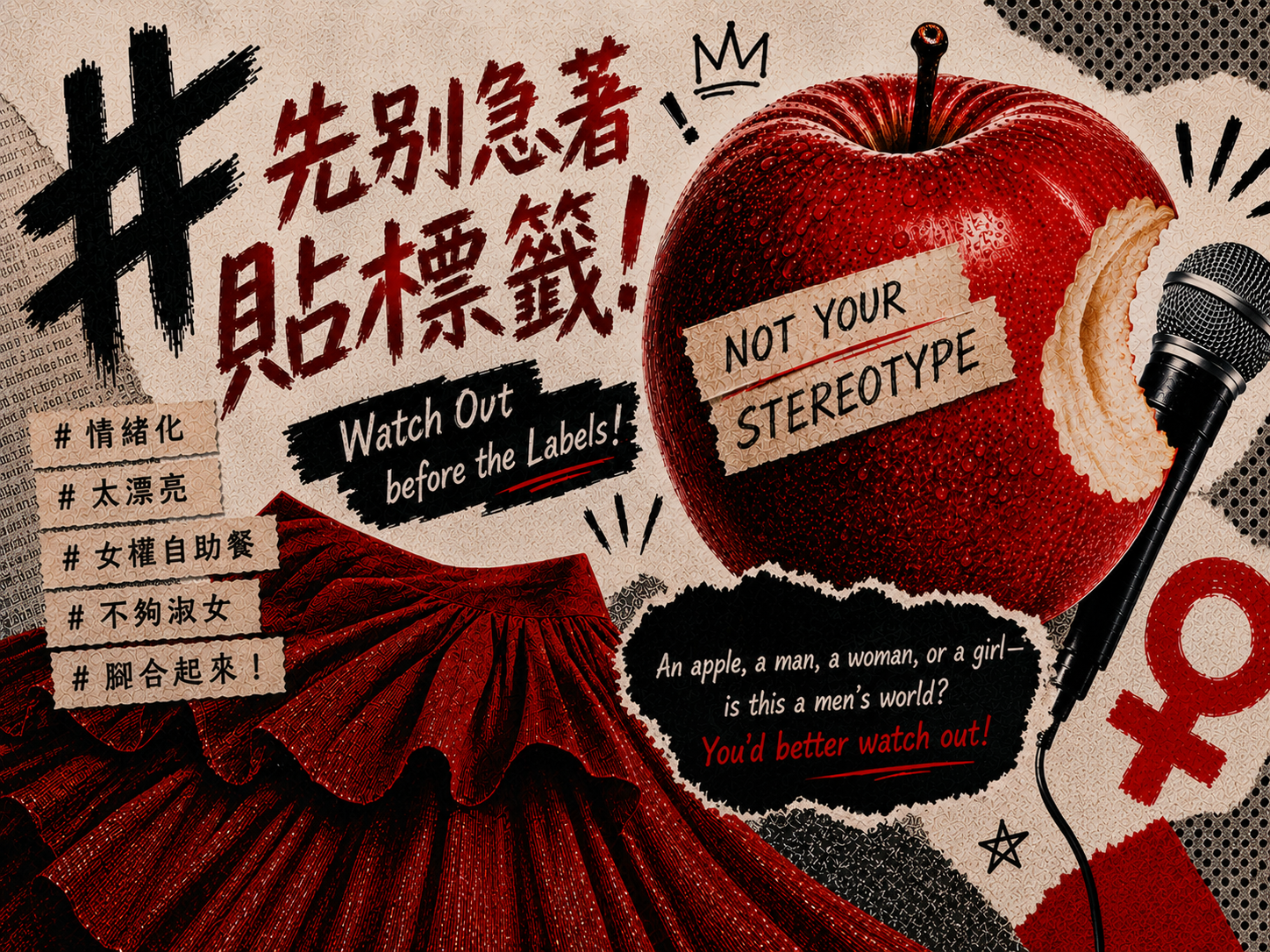 先別急著貼標籤！｜ Watch Out before the Labels!
