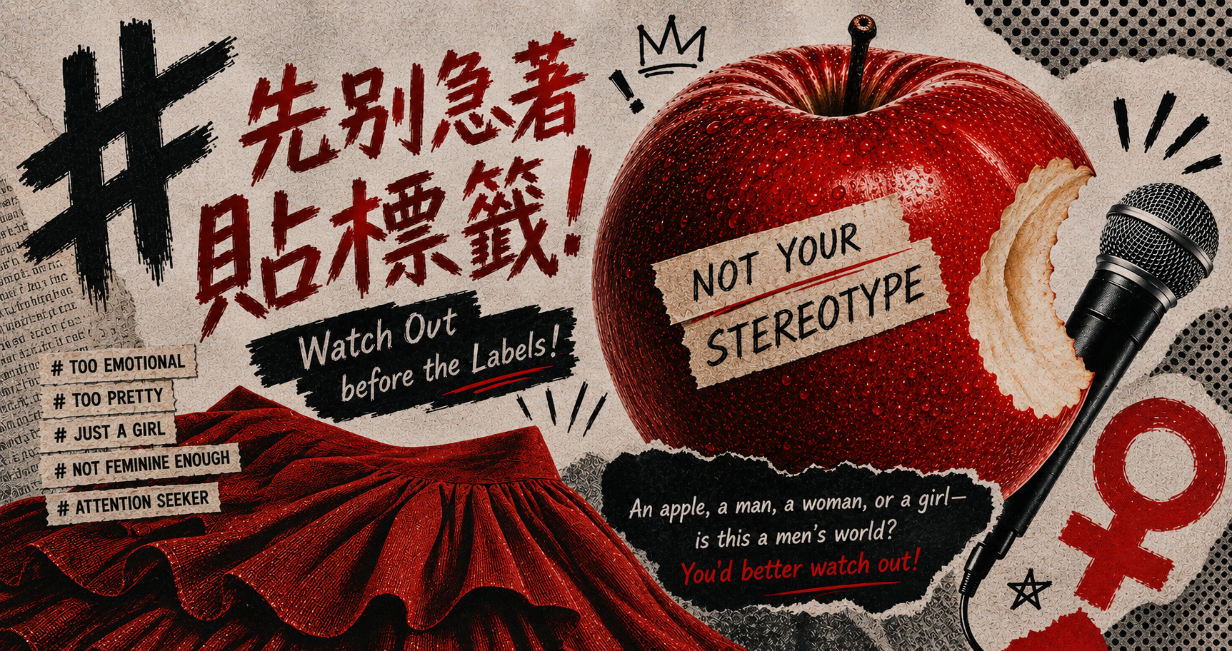 先別急著貼標籤！｜ Watch Out before the Labels! Key Version