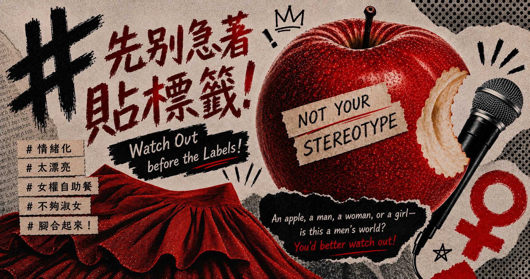 先別急著貼標籤！｜ Watch Out before the Labels! Key Version